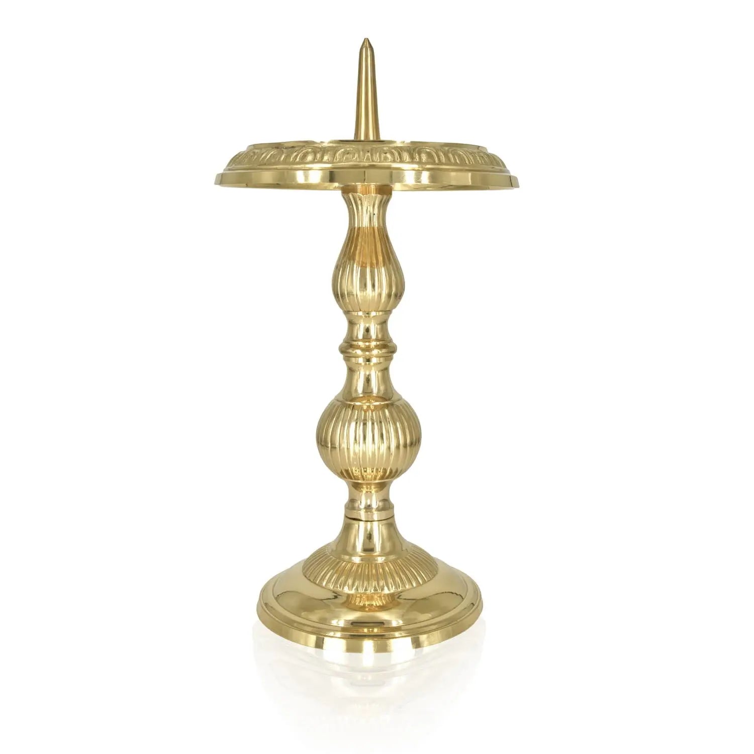 Candelabro de Altar de Latón – 20 cm