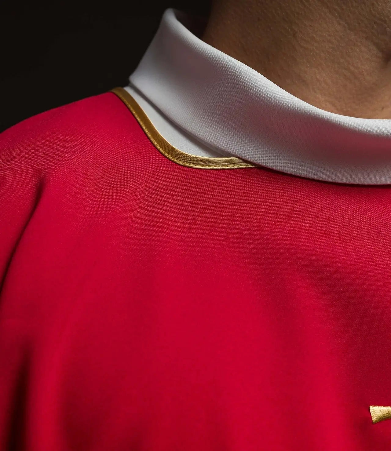 Red Dalmatics with embroidered gold IHS