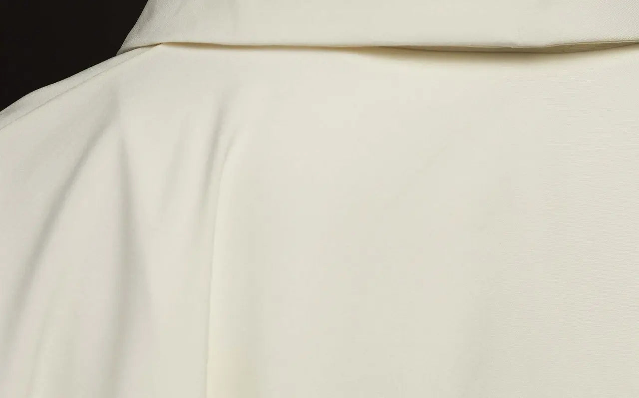 Embroidered chasuble in ecru