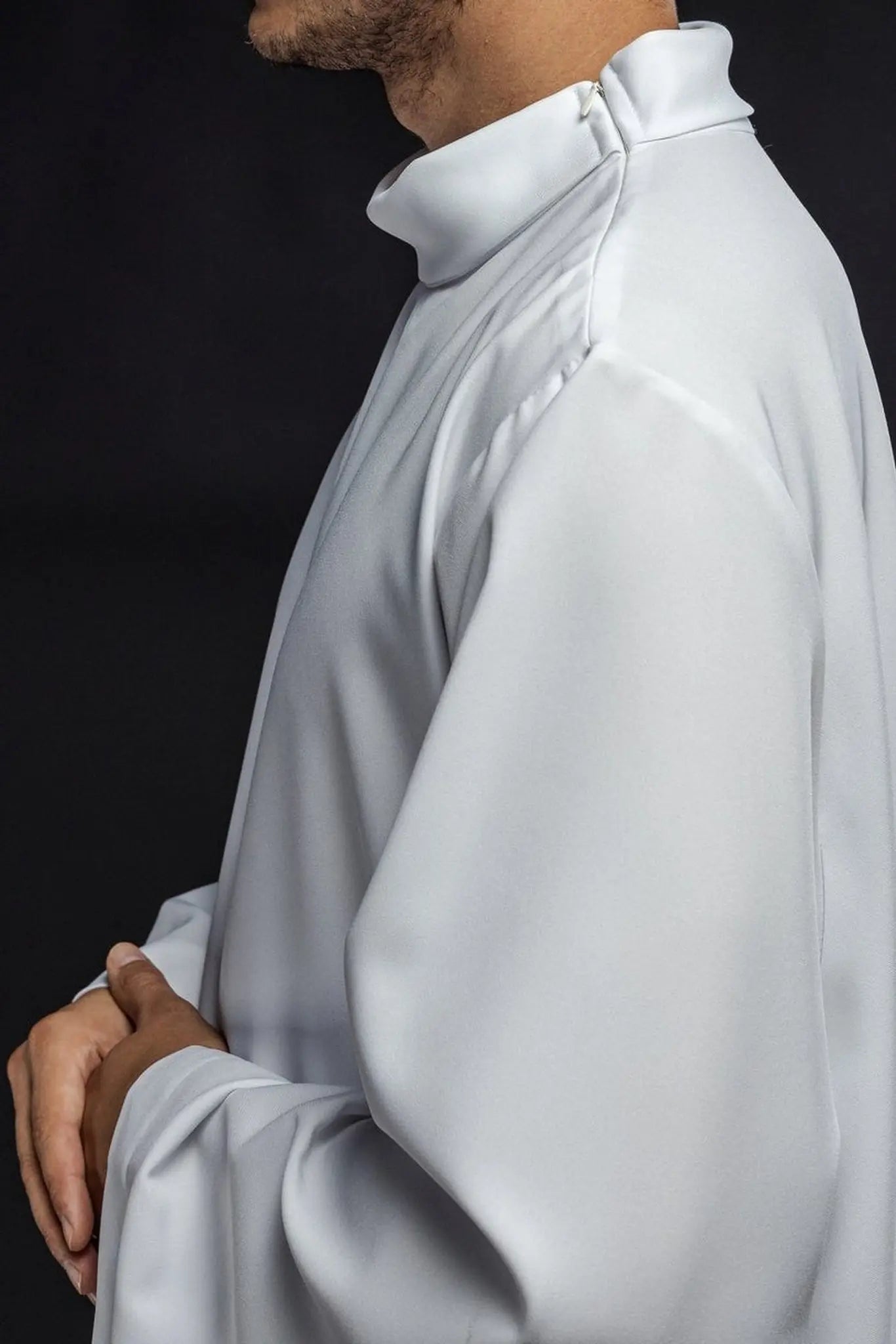 Priest's robe plain white