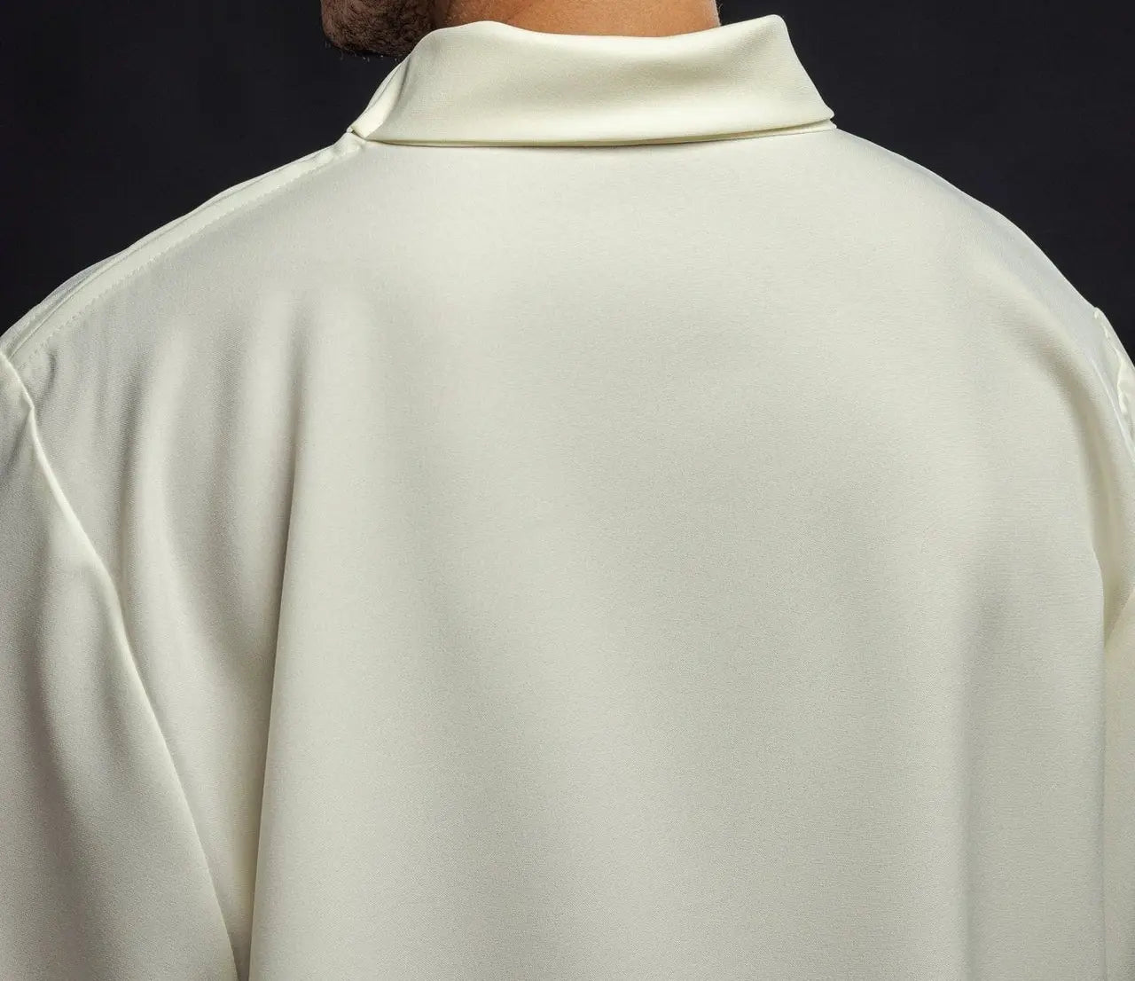 Túnica de sacerdote lisa ecru