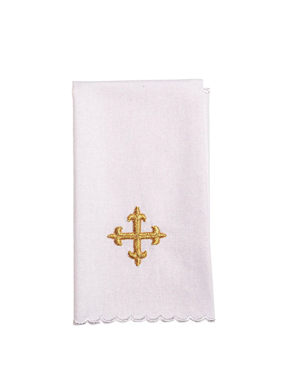 Chalice linen embroidered IHS with Ears