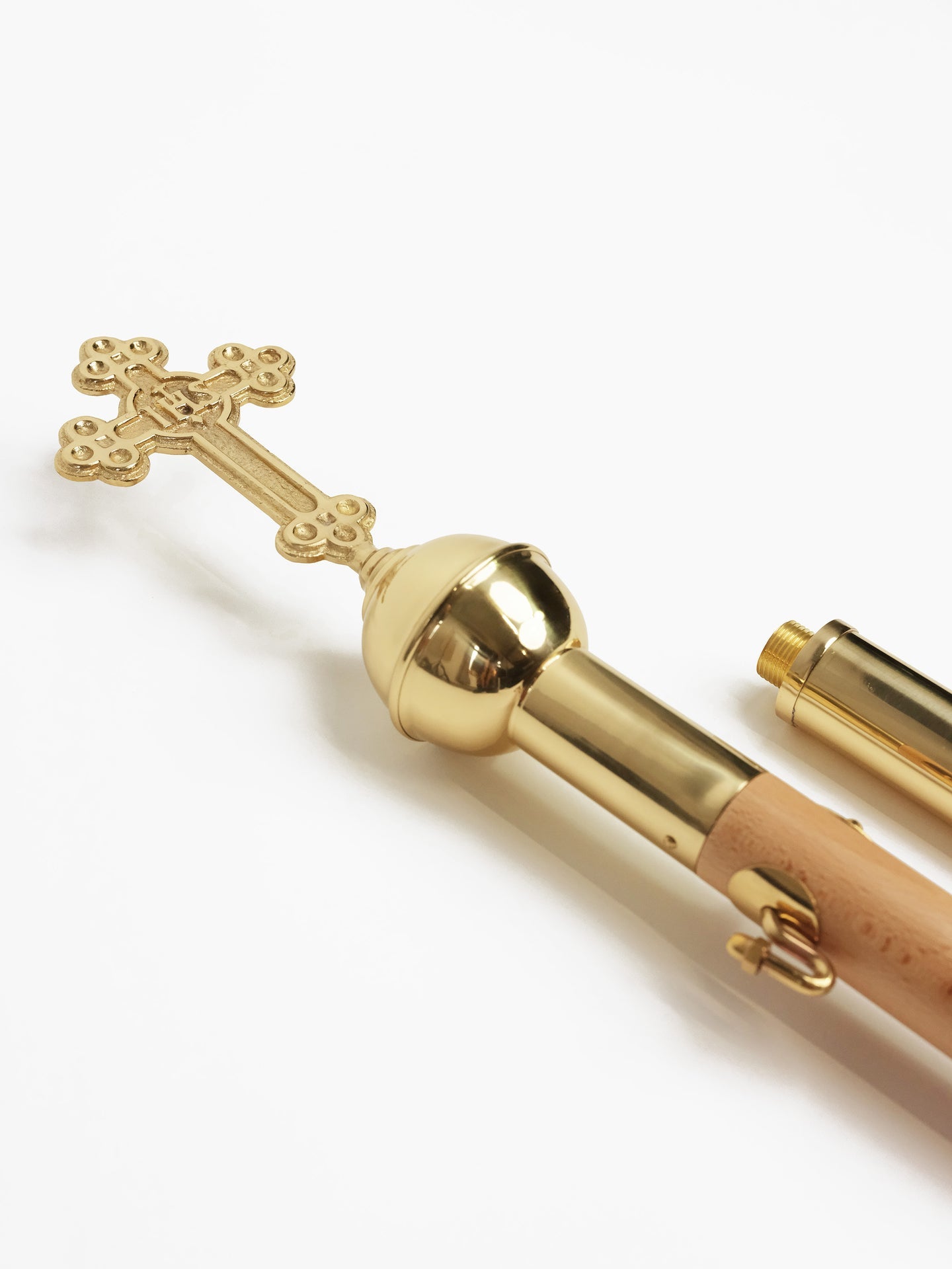 Drzewce do baldachimu jasne drewno - ORNATY.PL