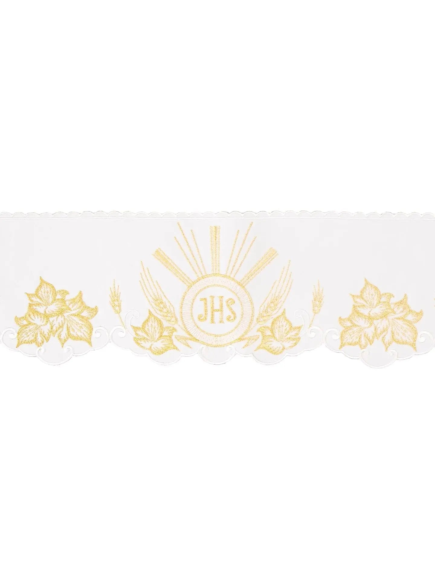 Metro con bordado frontal IHS Blanco