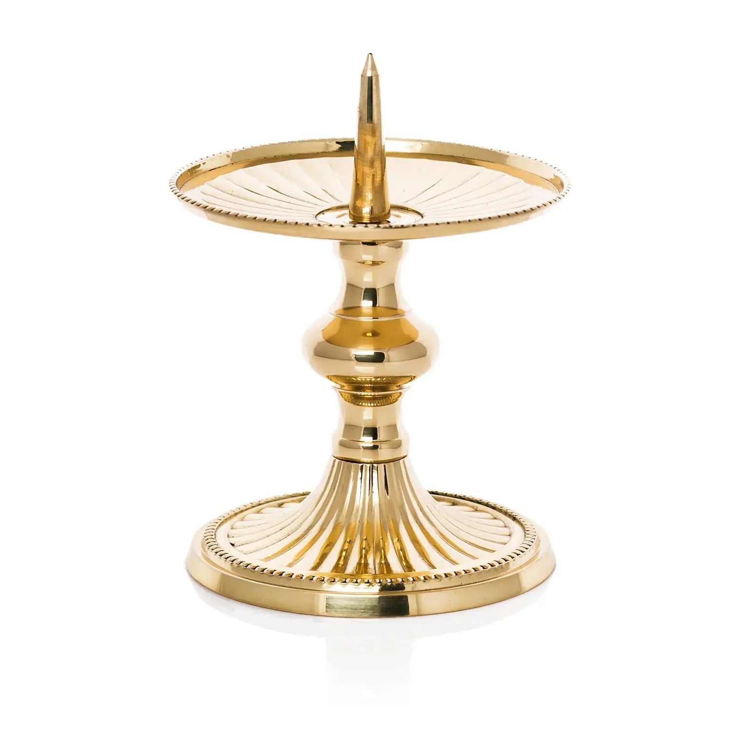 Candelabro de Altar de Latón – 8.5 cm