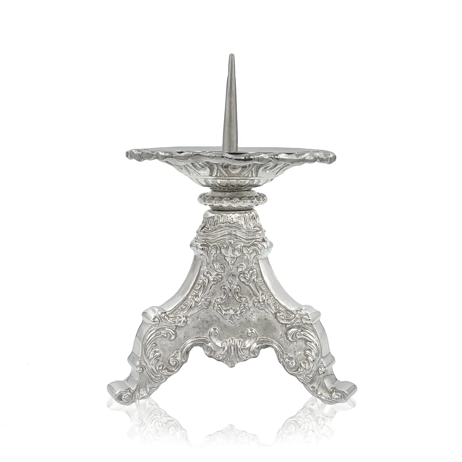 Cáliz - latón - níquel - 12 cm