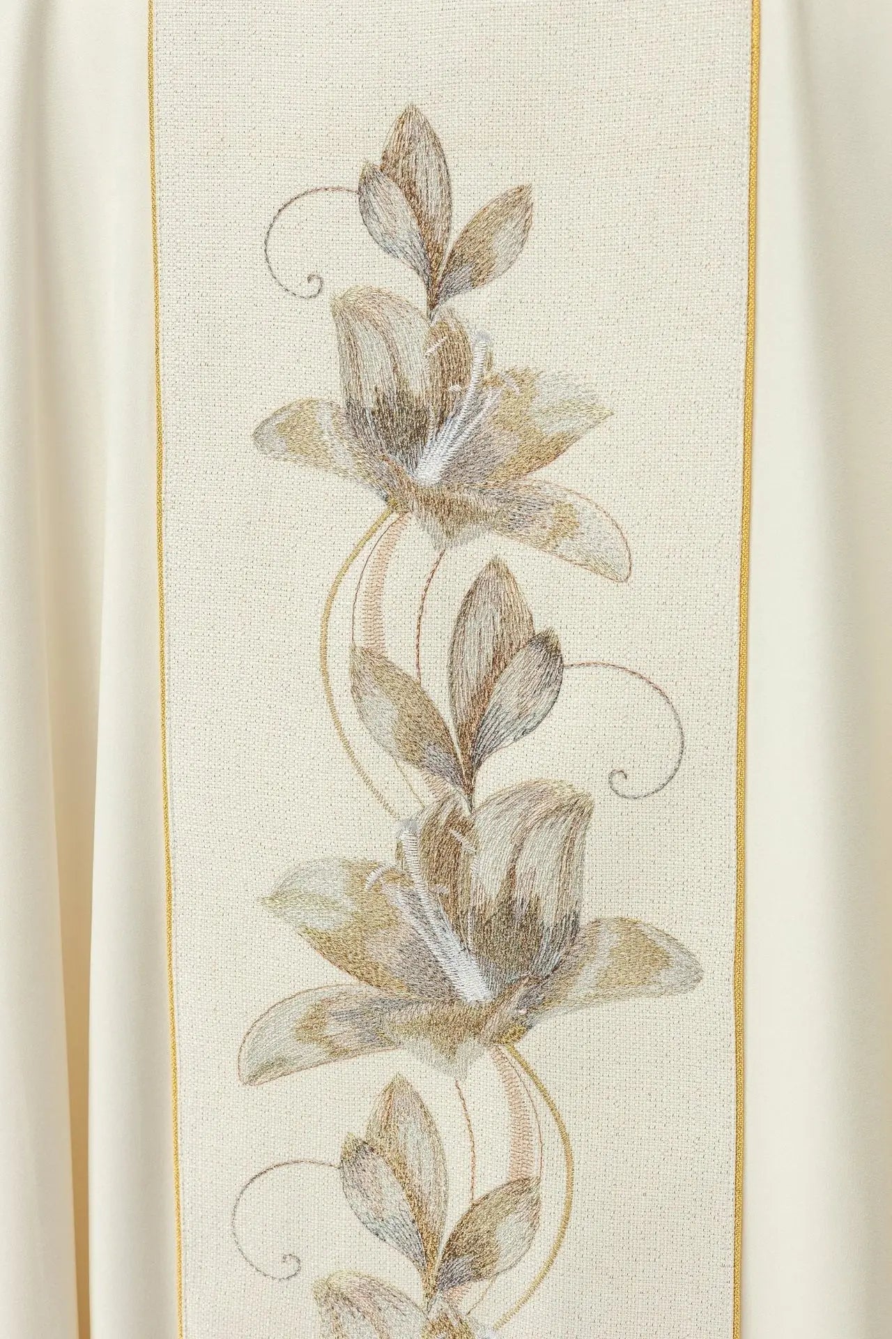 Embroidered chasuble with the image of Our Lady of Guadalupe