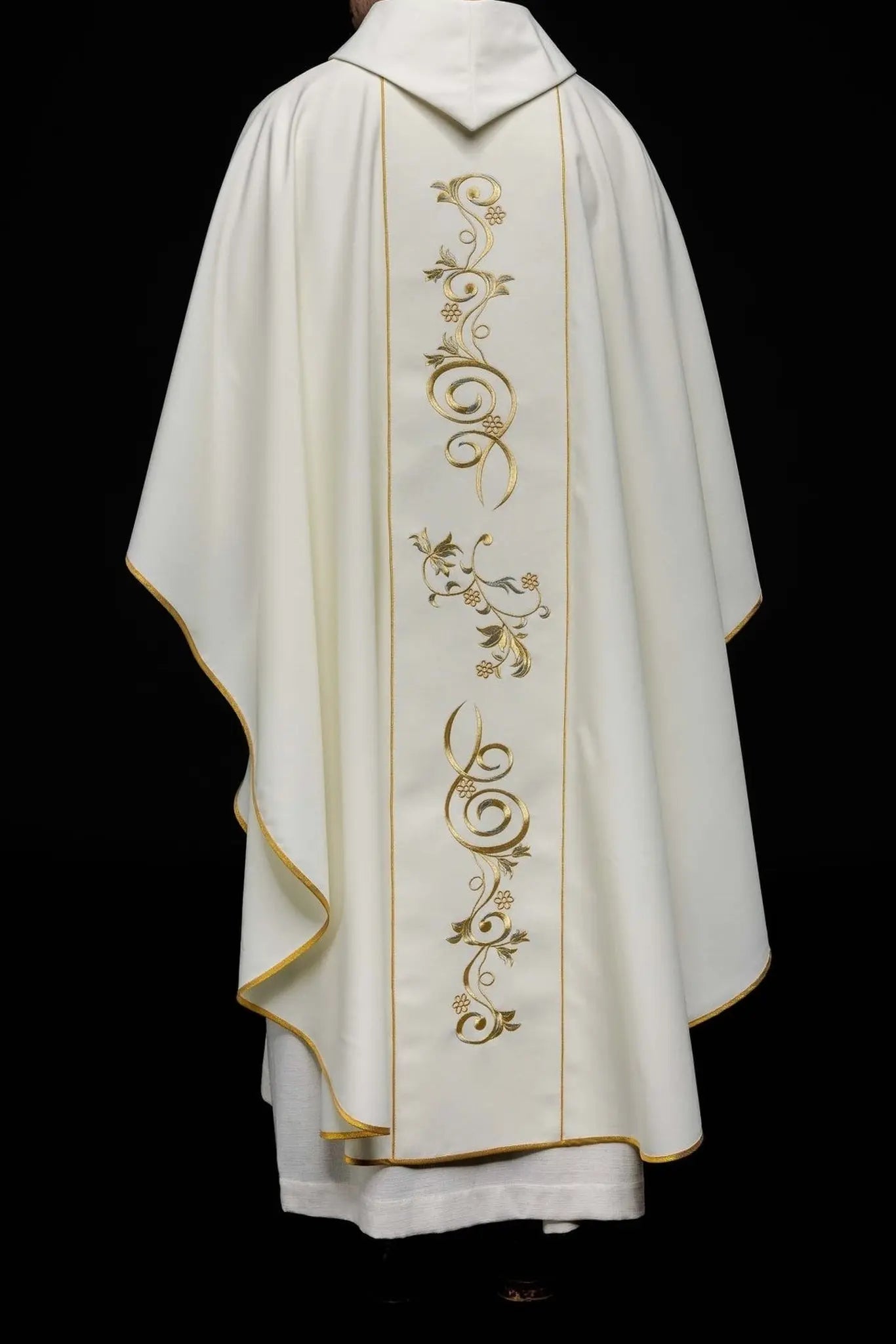 Embroidered Chasuble Featuring the Holy Trinity
