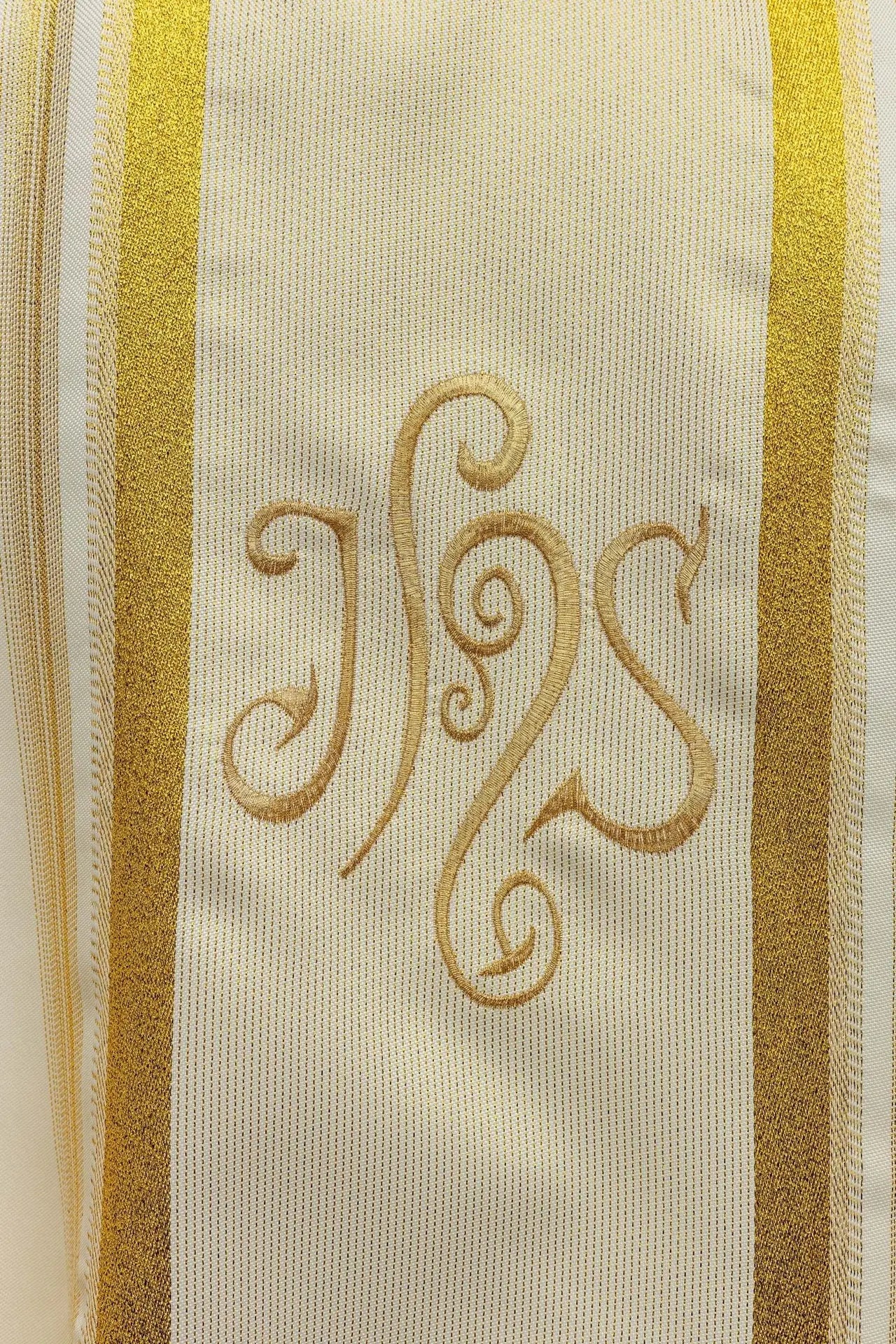 Chasuble with rich gilding and IHS motif