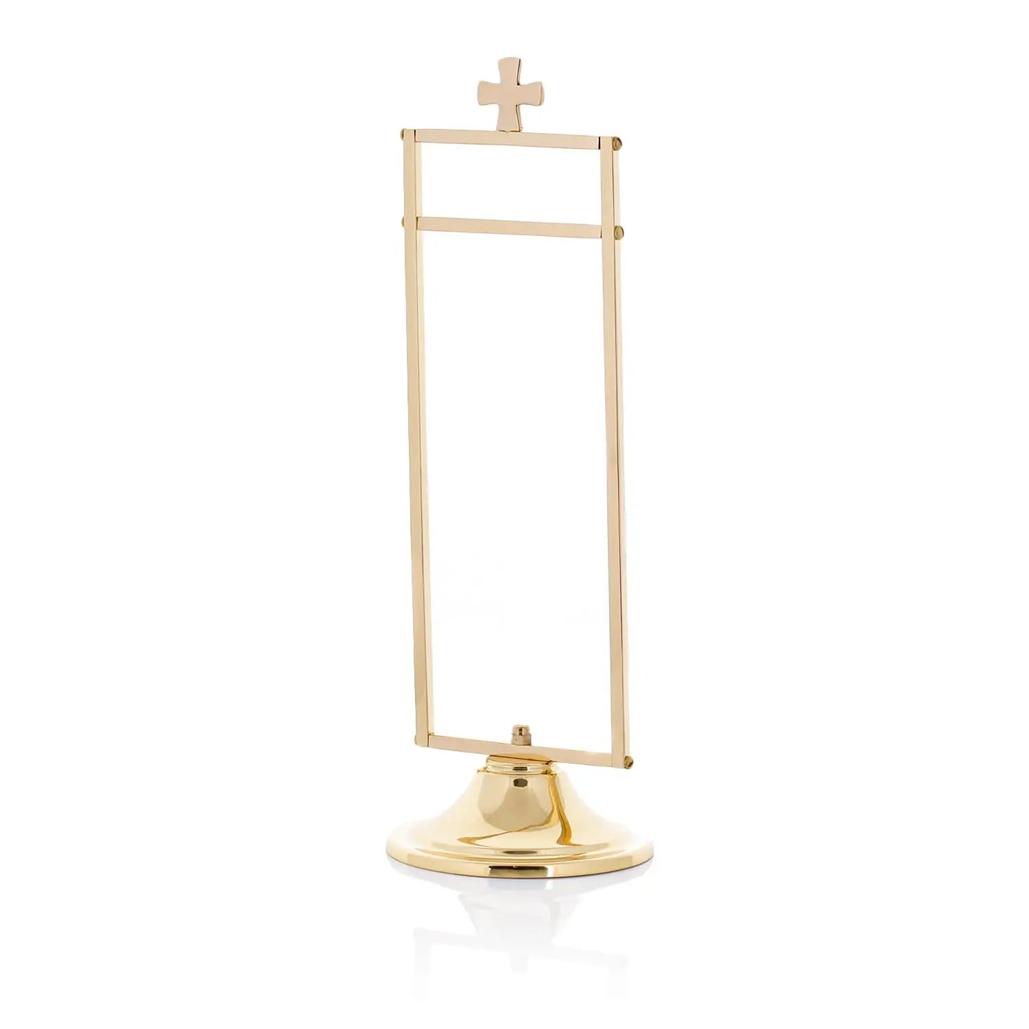 Colgador de Purificador de Latón con Cruz – 25 cm