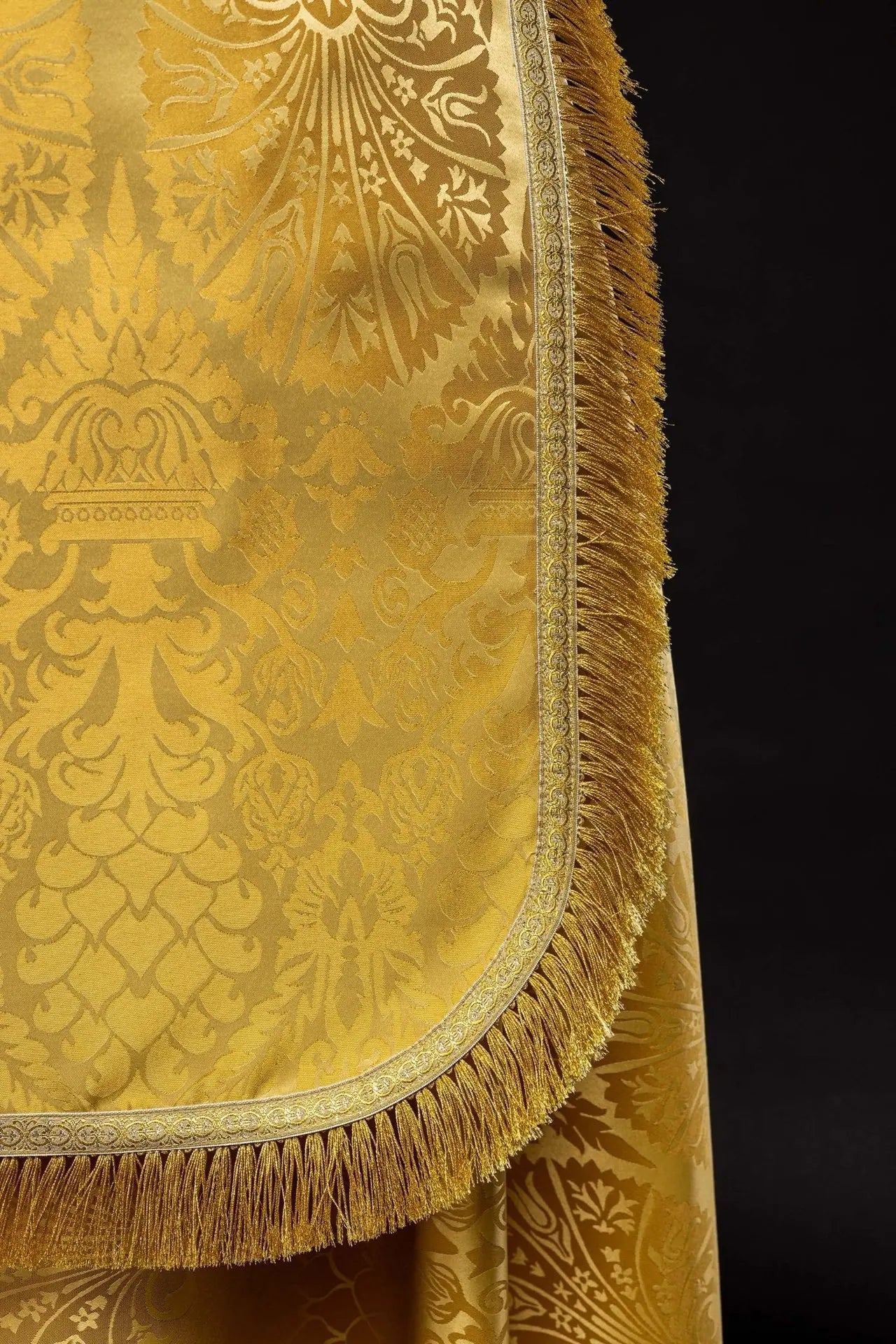 Colcha lisa estilo romano Jacquard