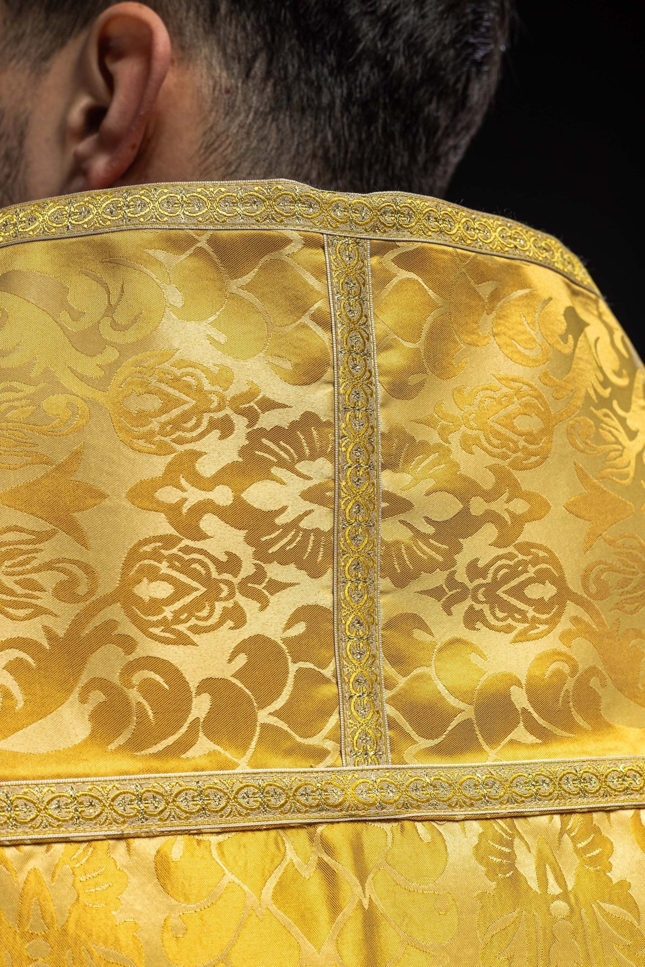 Żakardowa kapa rzymska gładka