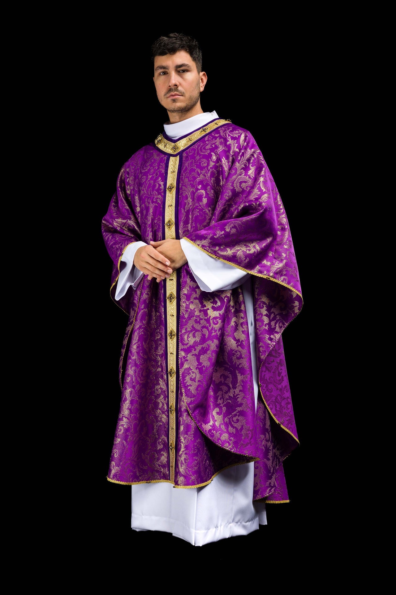 Ornamento hecho a mano con piedras naturales Handmade 7003