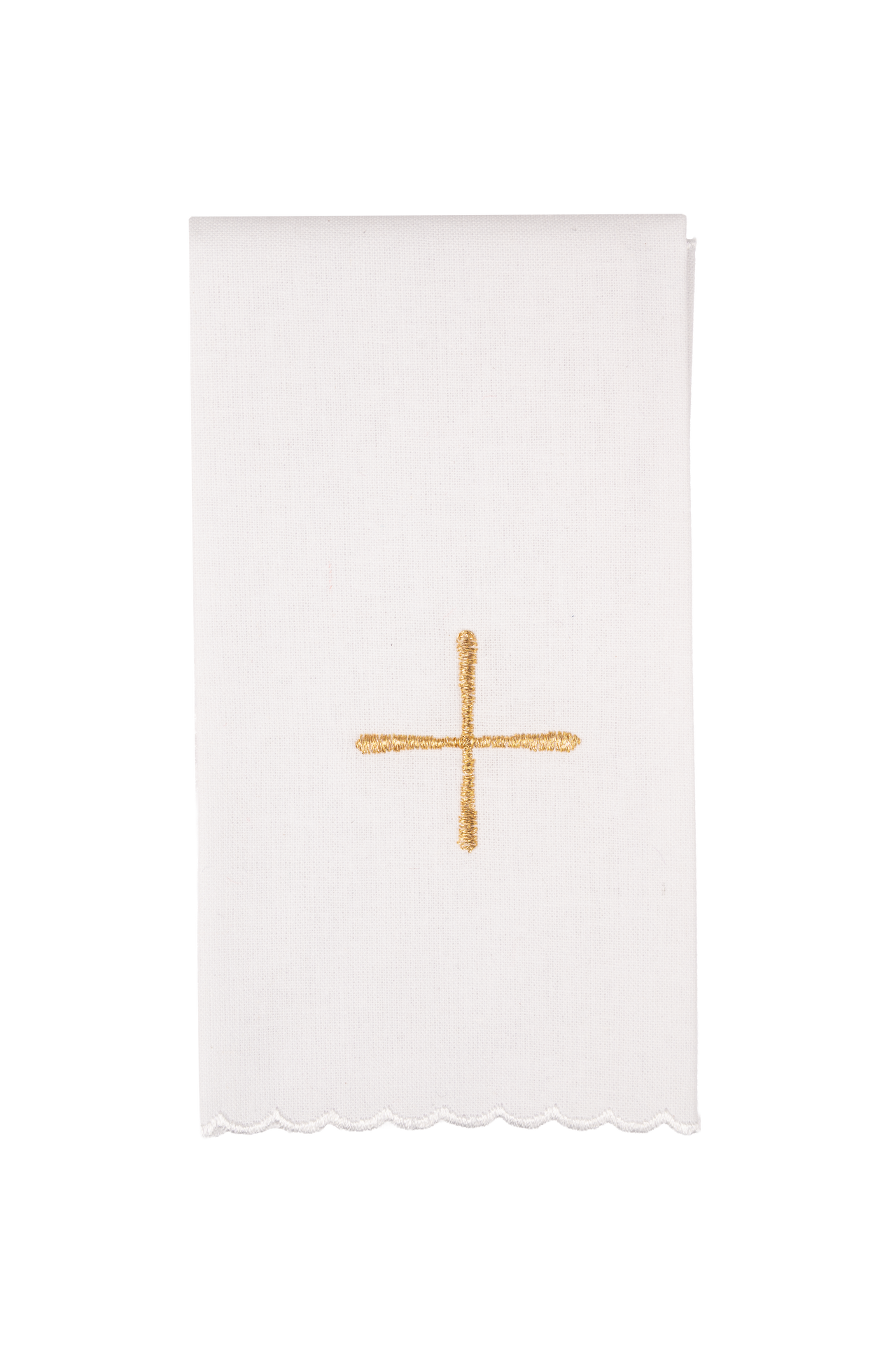 Bielizna kielichowa haftowana zielony aksamit - ORNATY.PL