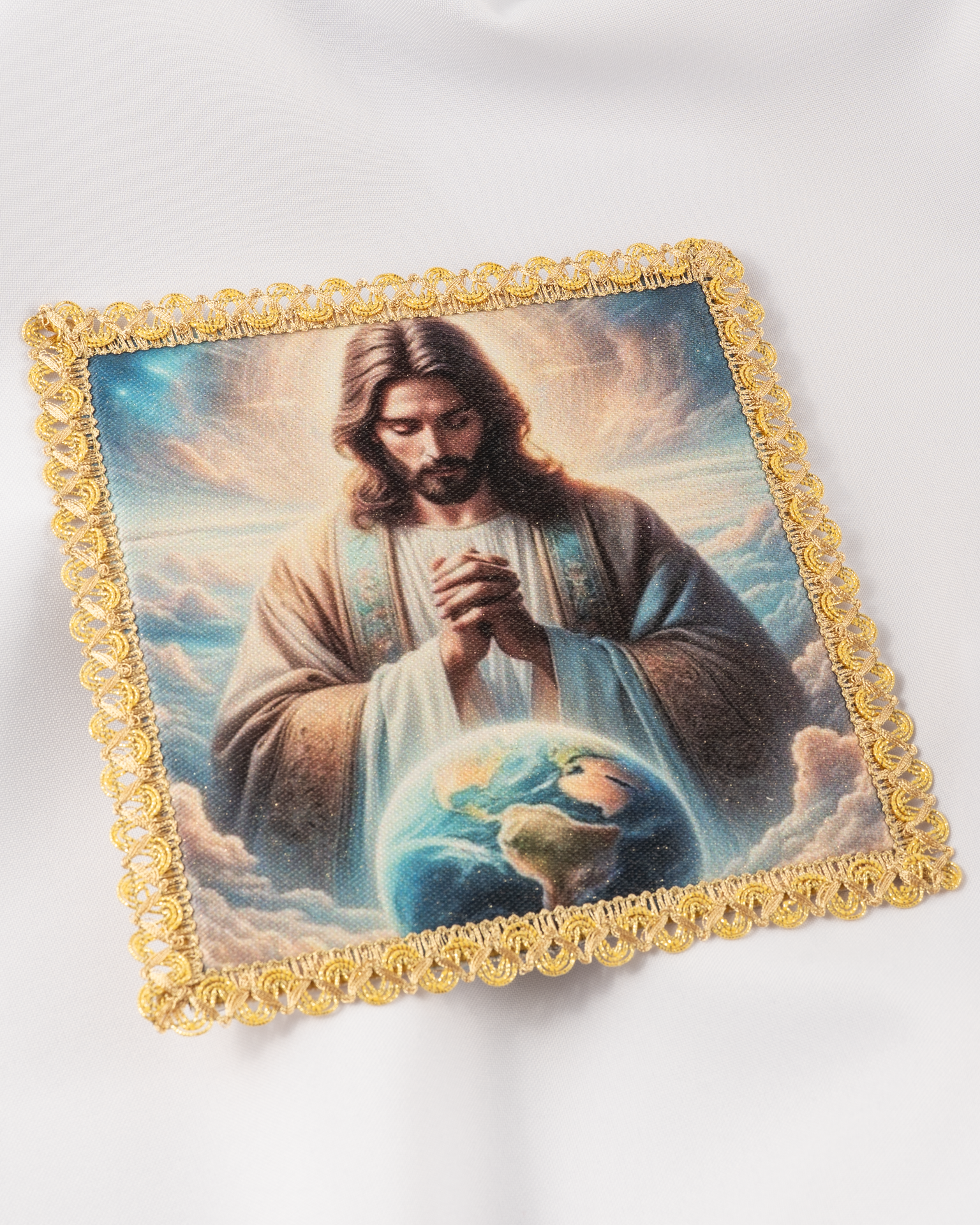 Palka z wizerunkiem Chrystus Król Wszechświata - ORNATY.PL