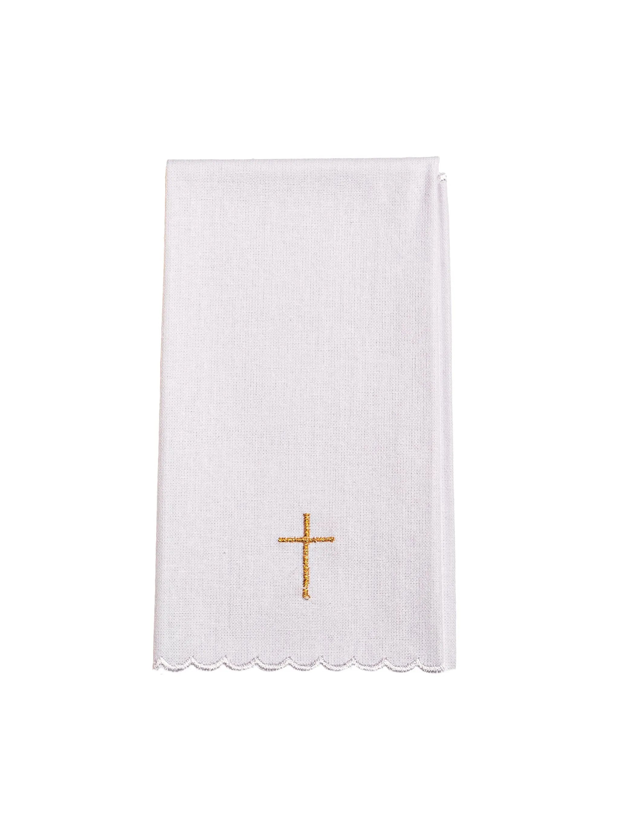 Chalice linen with embroidered IHS and Grape symbol