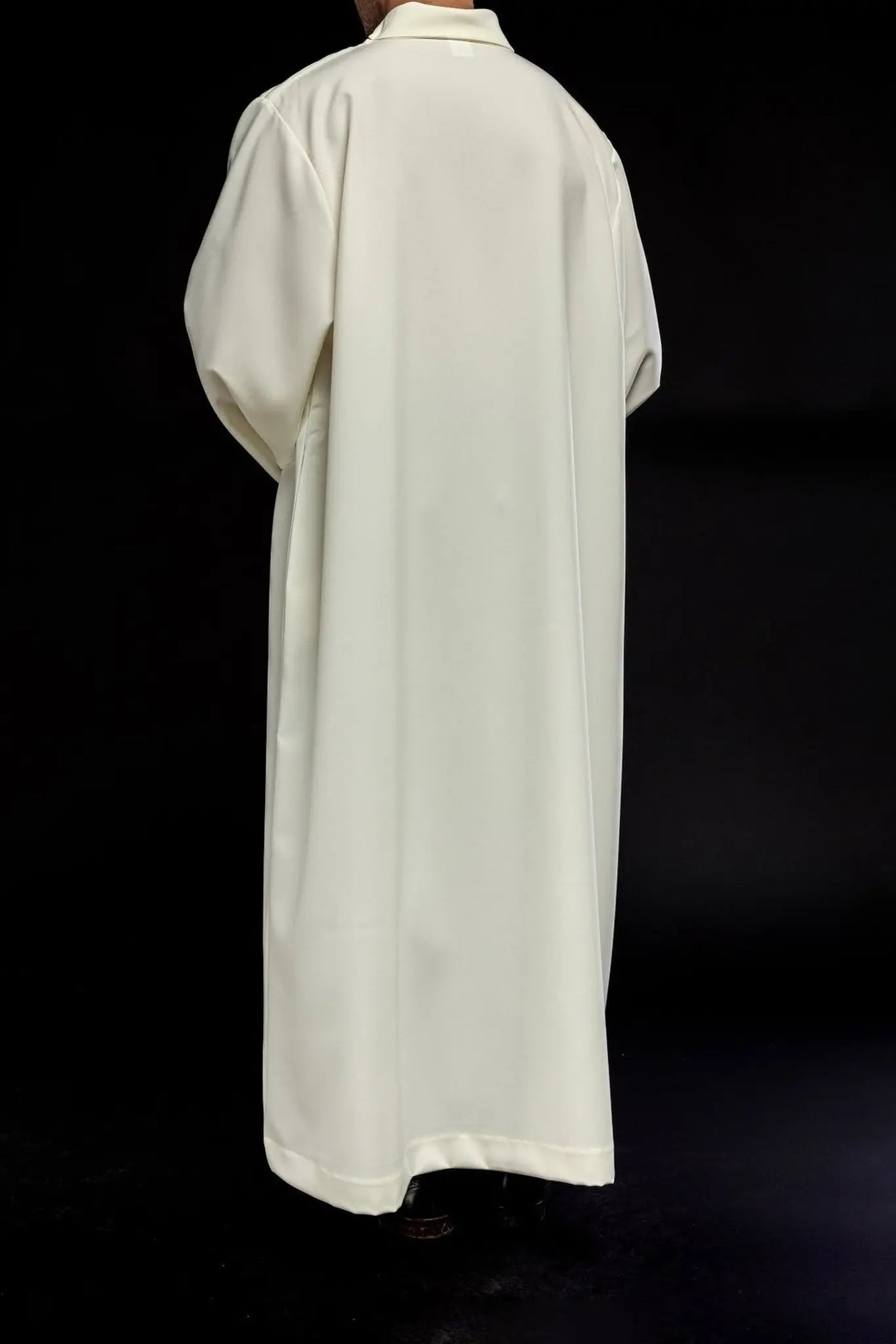 Túnica de sacerdote lisa ecru