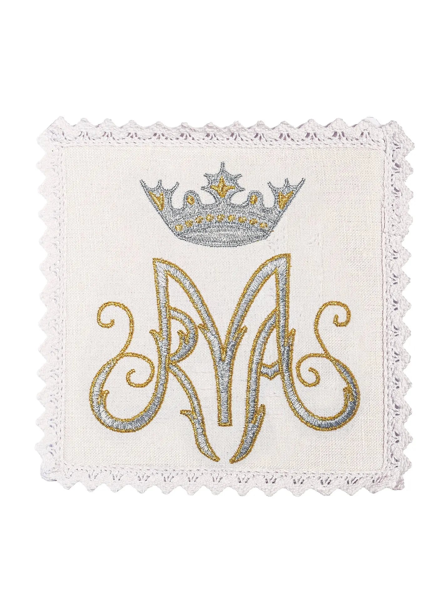 Marian linen chalice linen
