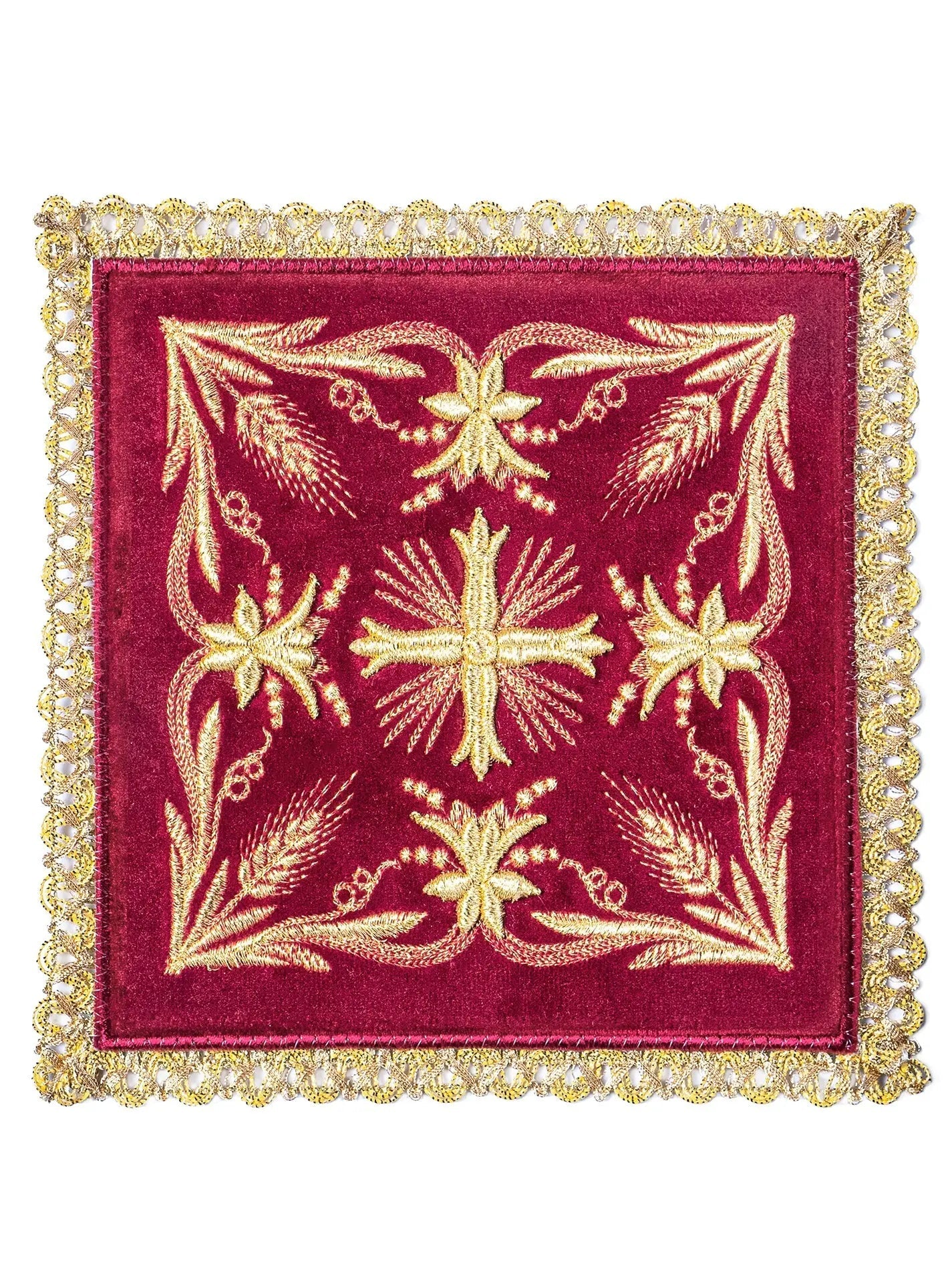 Embroidered Chalice Set IHS - HAFTINA ATELIER