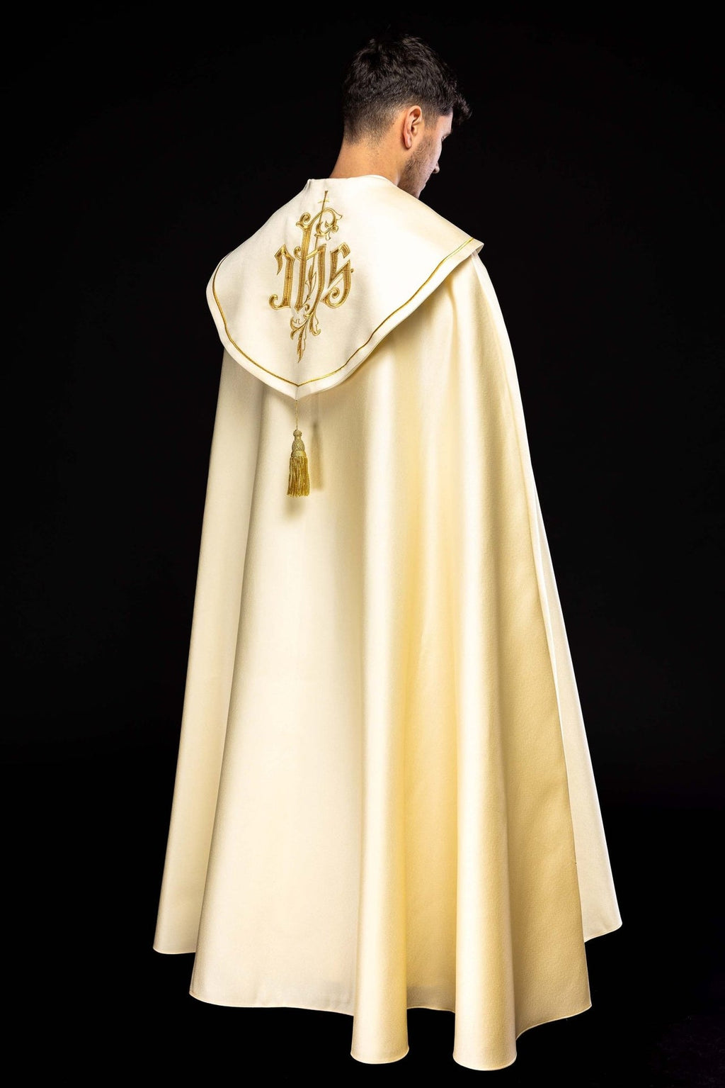 Kapa eucharystyczna monogram IHS