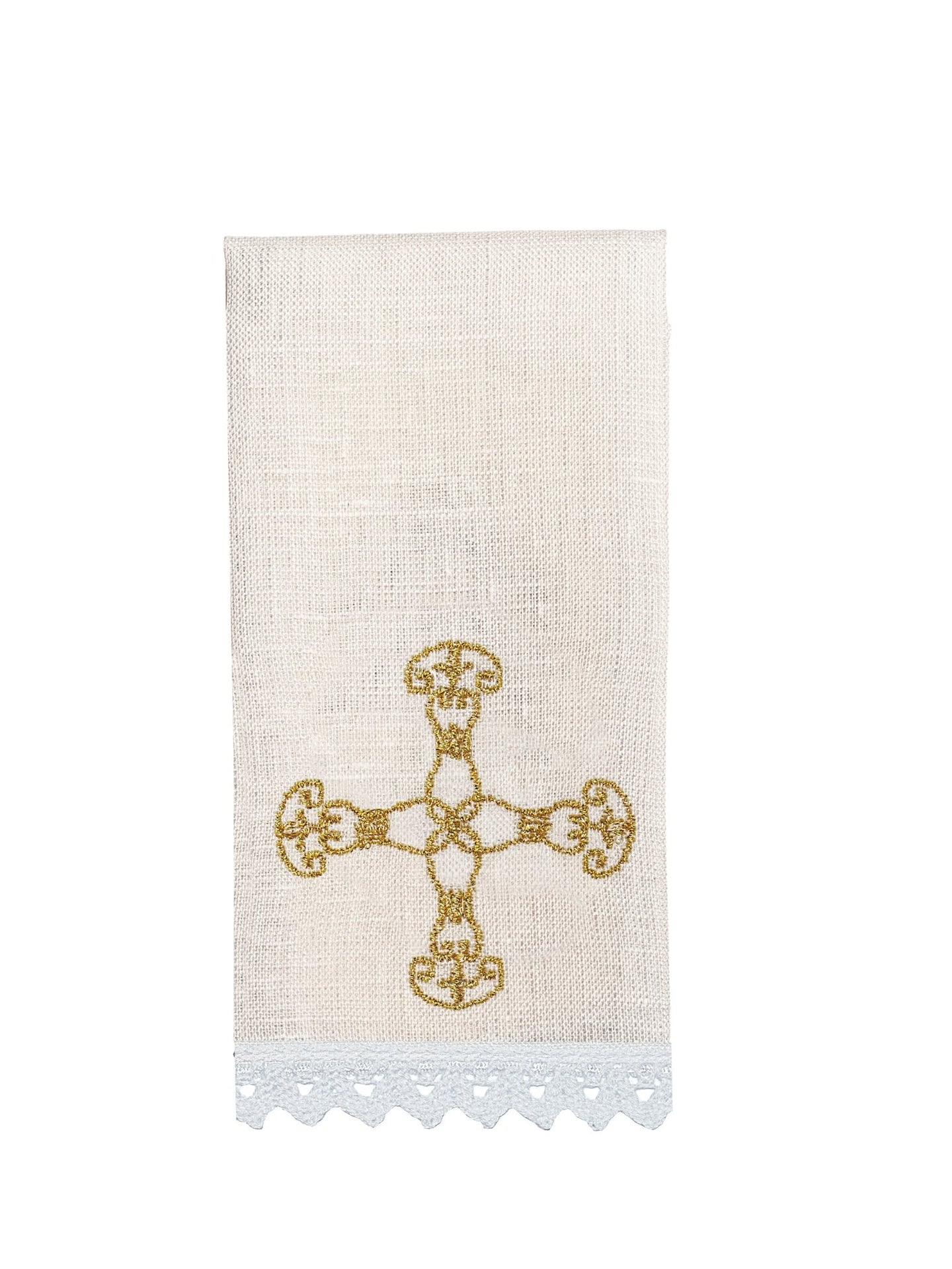 Komplet kielichowy bogato haftowany