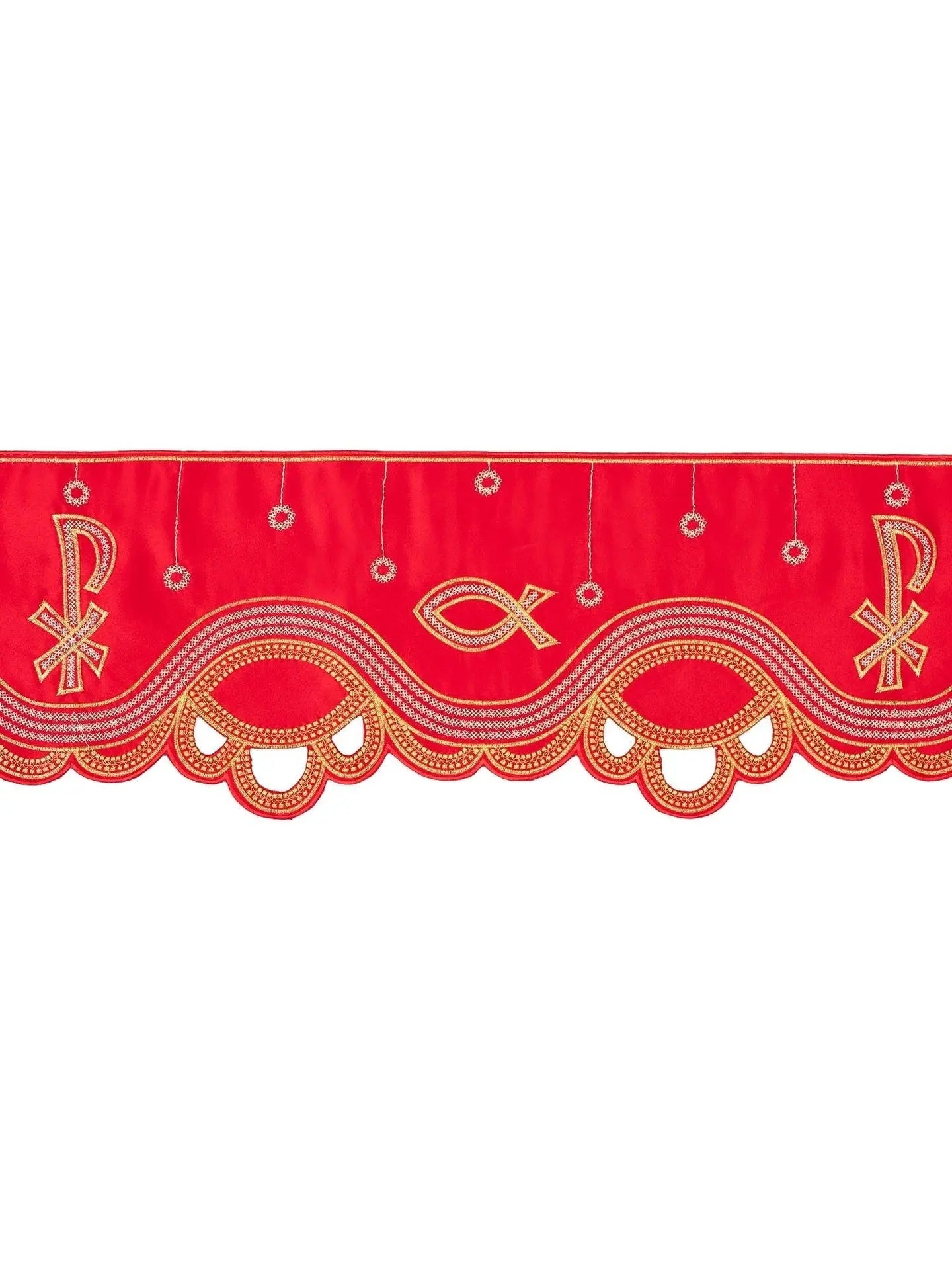 Metro con bordado frontal PAX Rojo
