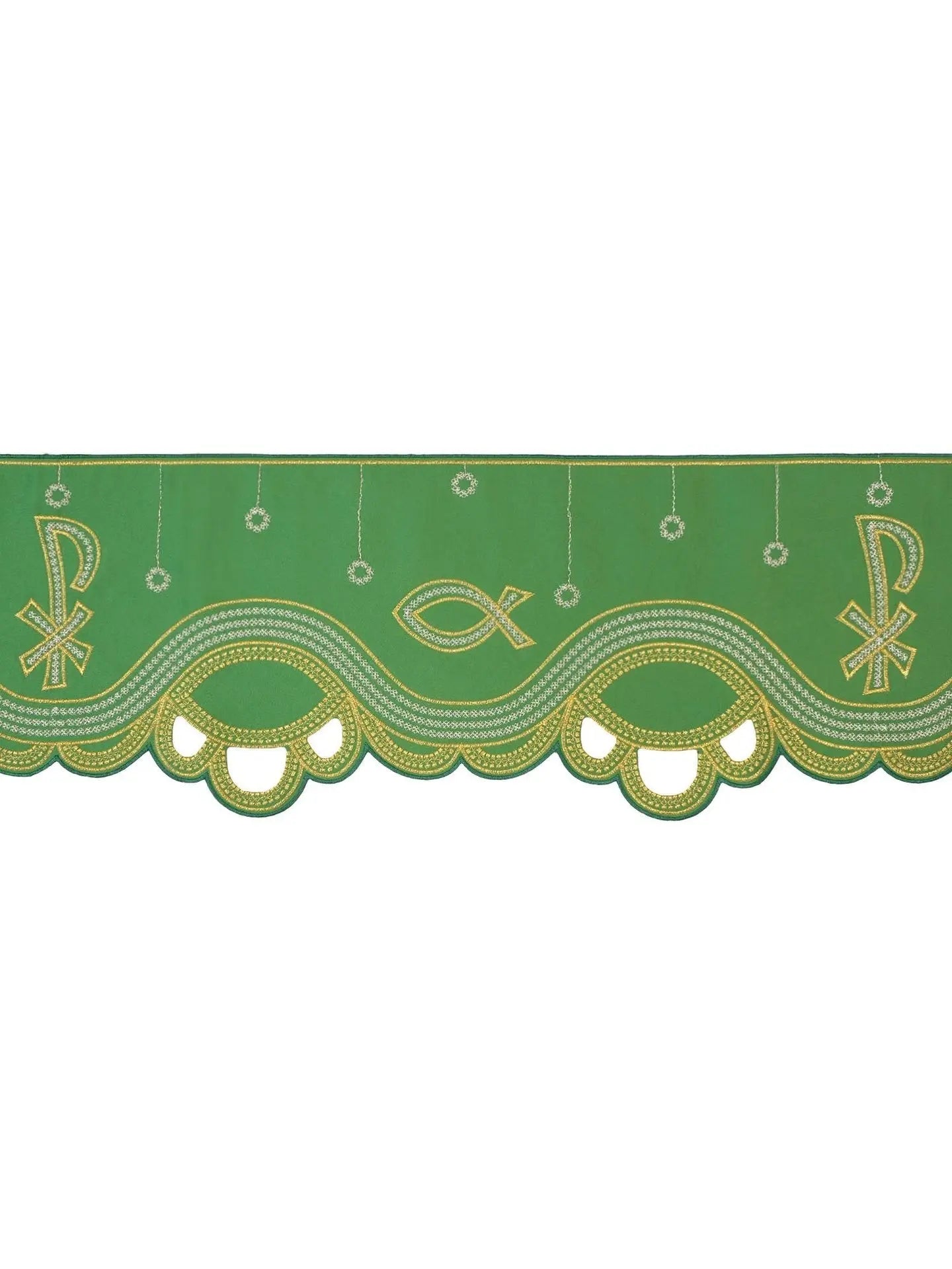 Metro con bordado frontal PAX Verde