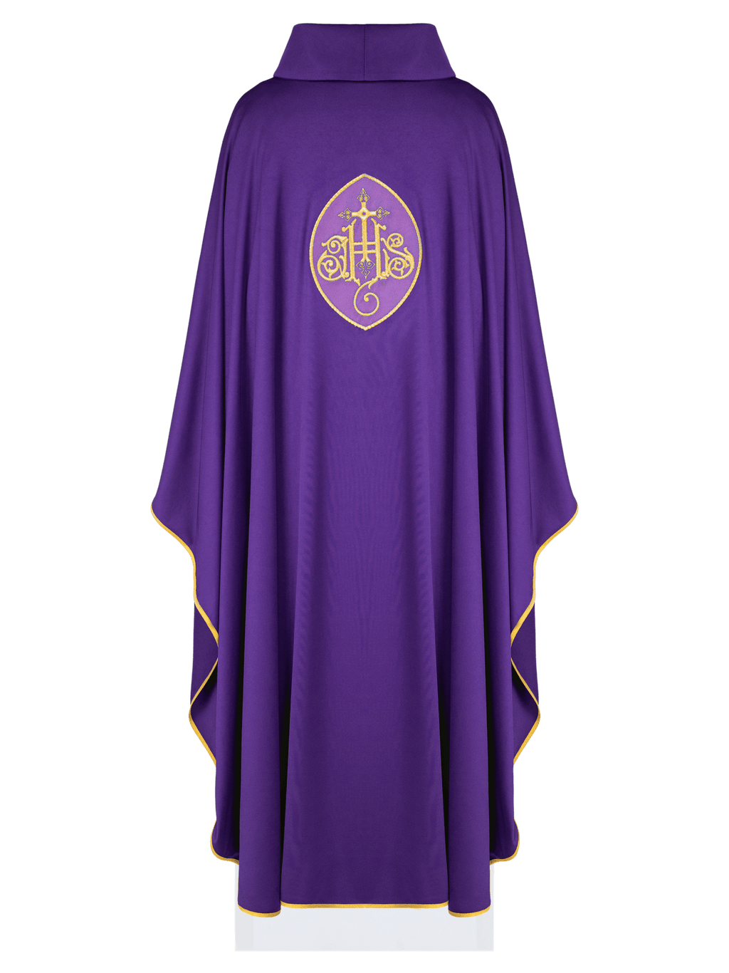 Ornat haftowany z IHS lekka dzianina SACROLITE