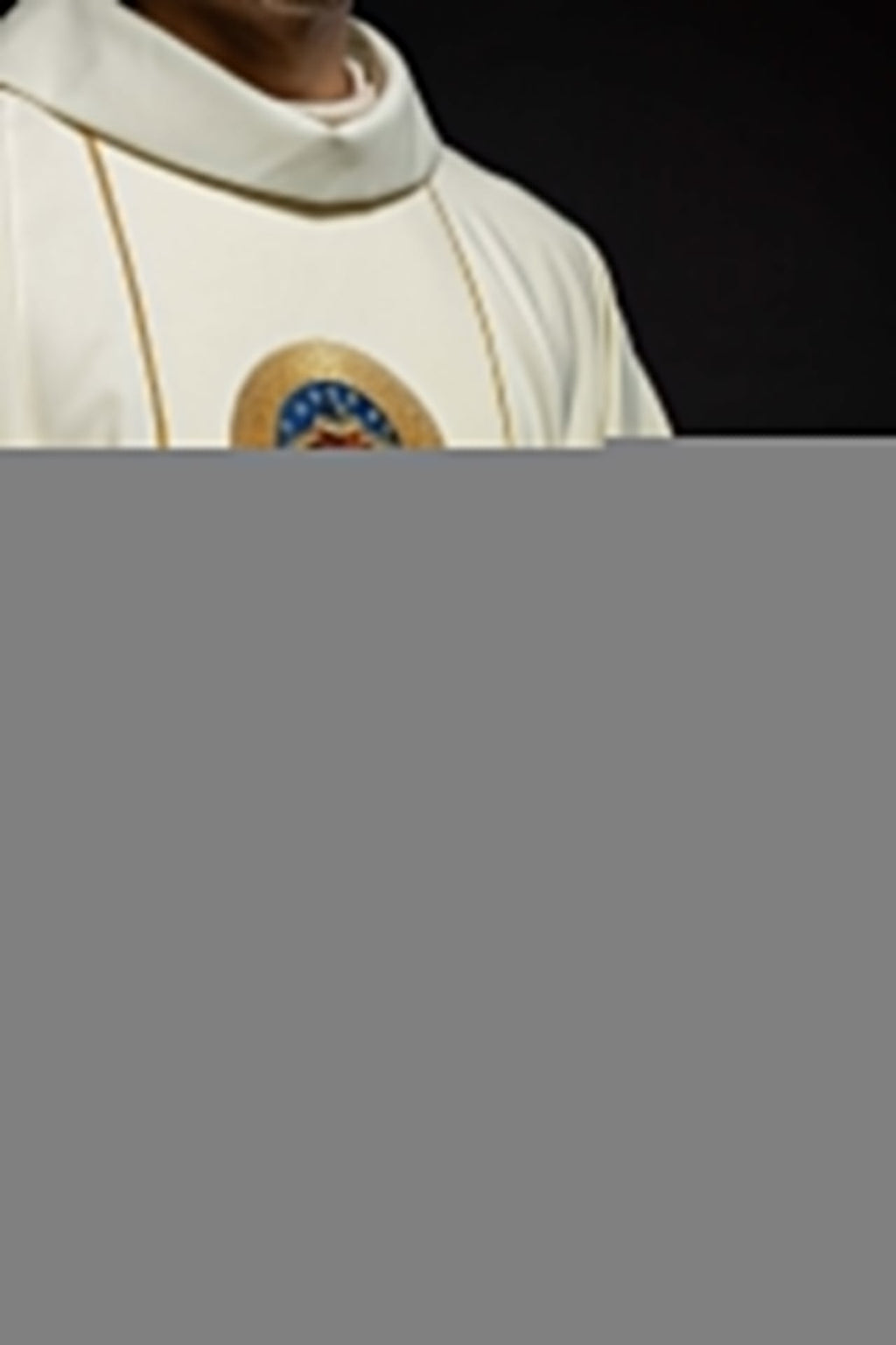 Ornat Matki Boskiej Częstochowskiej w kolorze ecru