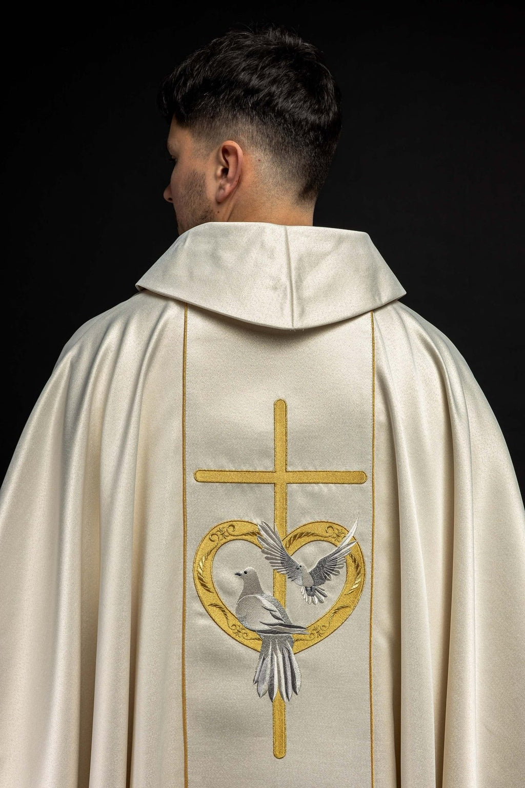 Ornat Ślubny w kolorze ecru