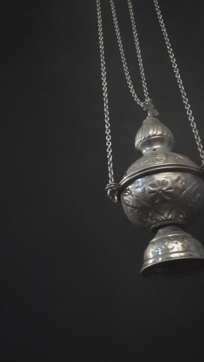 Nickel-Plated Brass Thurible - 23 cm - image 2