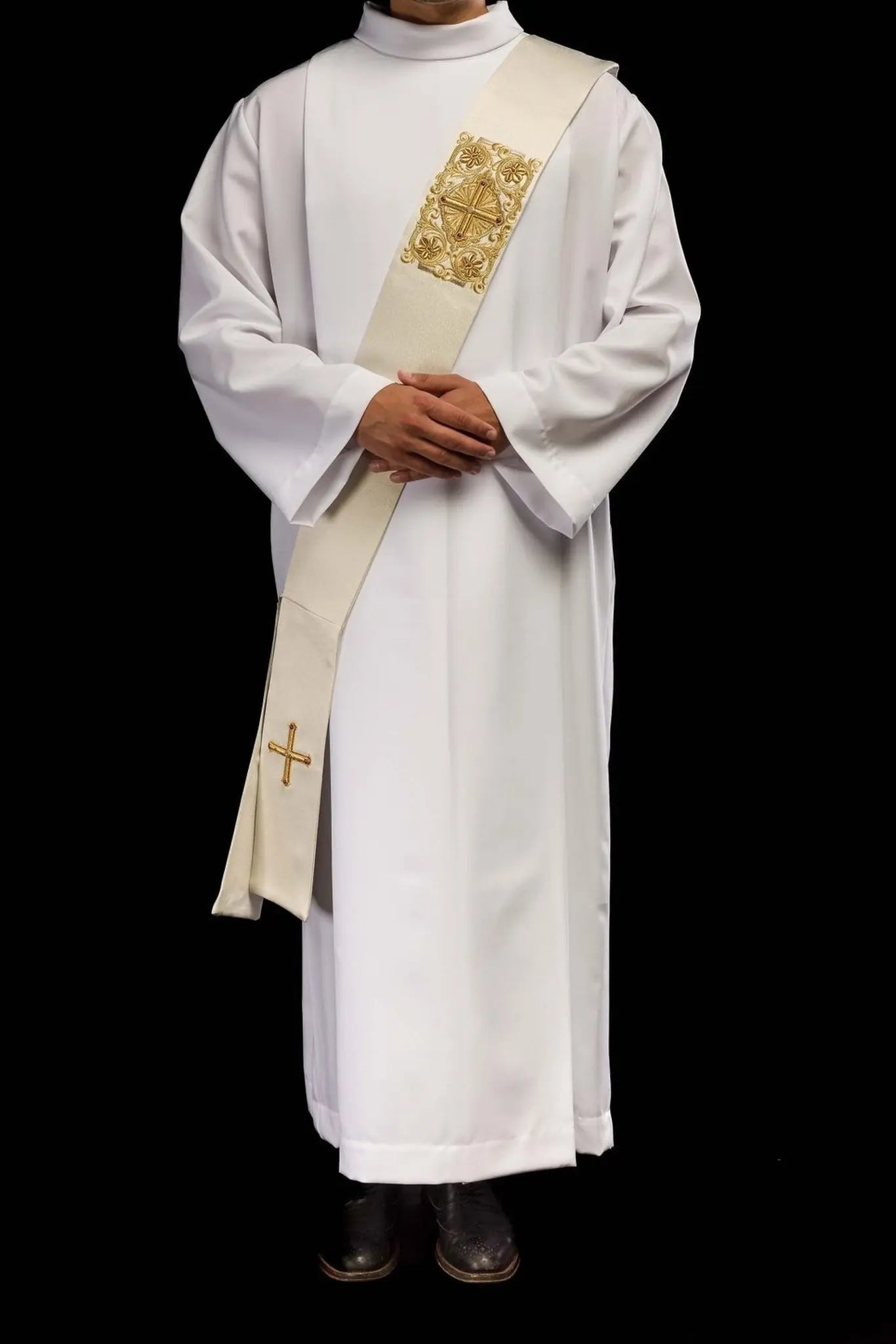 Estola de diácono bordada con cruz LE/2210