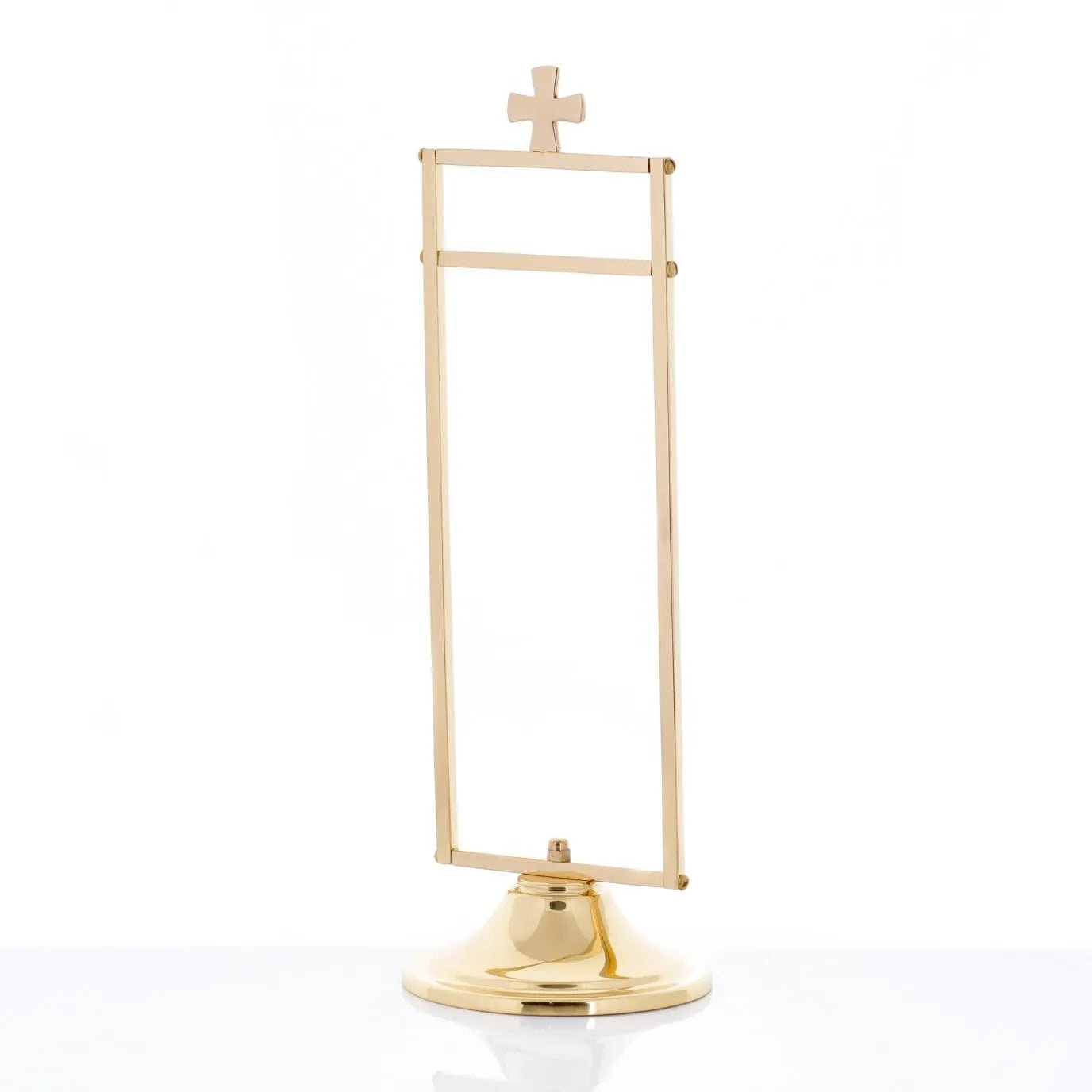 Colgador de Purificador de Latón con Cruz – 30 cm