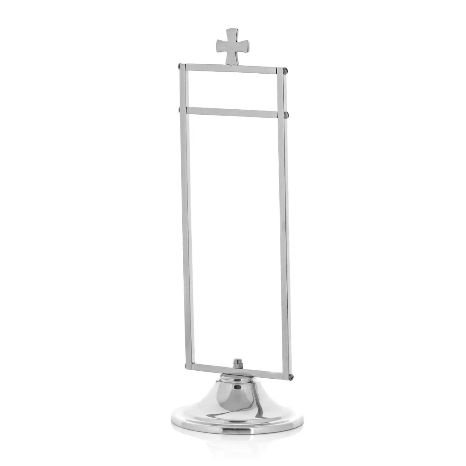 Colgador para Purificador de Latón Niquelado con Cruz – 30 cm