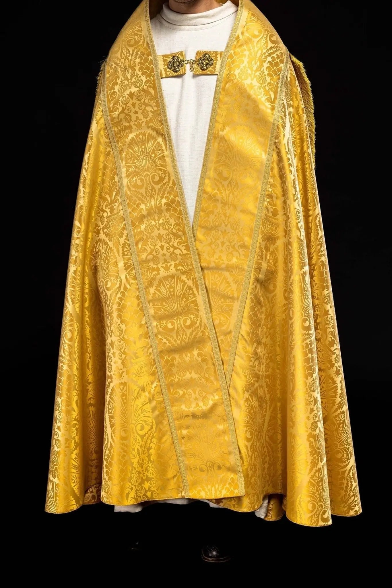 Colcha lisa estilo romano Jacquard