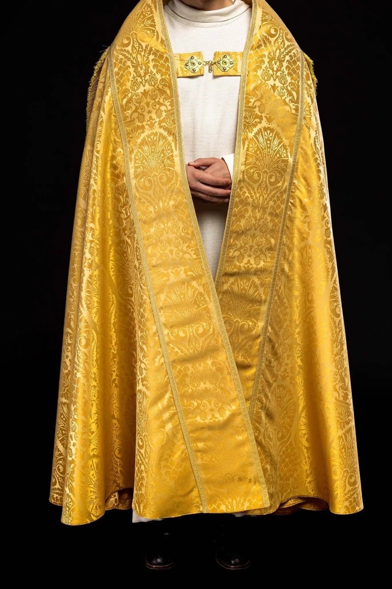Colcha lisa estilo romano Jacquard